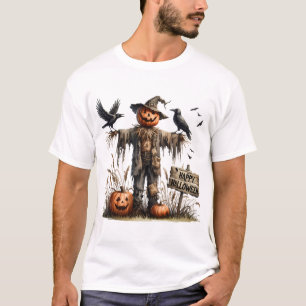 Scarecrow Halloween T-shirt homme ou femme.