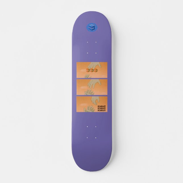 SCARLET SKATEBOARD decks worldwide project (Devant)