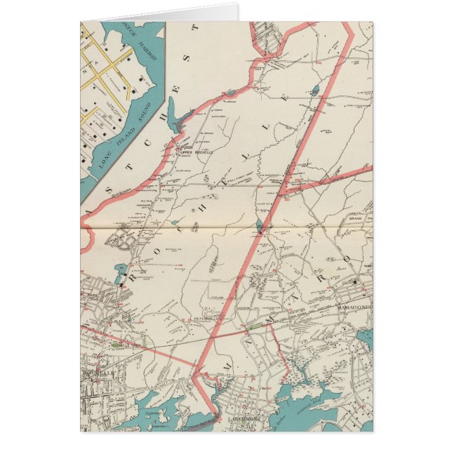 Scarsdale, New Rochelle, Mamaroneck villes (Devant)