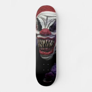 Scary evil clown Skateboard