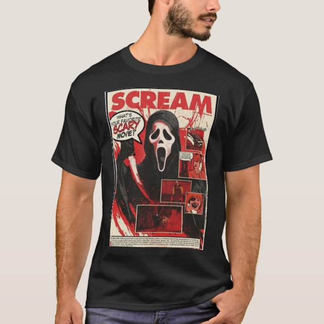 Scary Scary Film classique T-shirt (Devant)