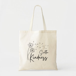 Scatter Kindness Heart Dandelion Sac fourre-tout