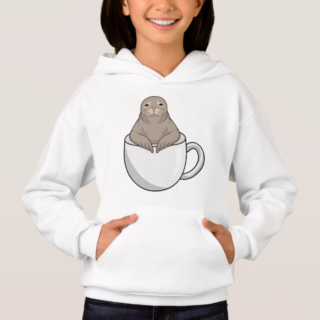Sceau avec tasse de café (Devant)