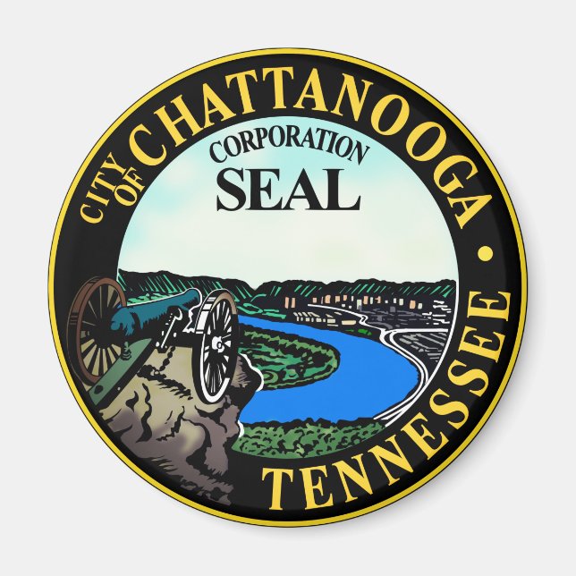 Sceau de Chattanooga, Aimant du Tennessee (Devant)