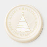 Sceau De Cire Autocollant Christmas Tree Winter Holidays Retour Adresse<br><div class="desc">Ajoutez une touche d'élégance à vos lettres et invitations avec nos sceaux de cire. Que vous cherchiez un look classique ou quelque chose de plus moderne, nous avons le sceau de cire parfait pour vous. Ces autocollants de cire avec un joli sapin de Noël avec une étoile au dessus sont...</div>