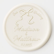 Monogramme du logo Mariage de la boîte à ruban à m