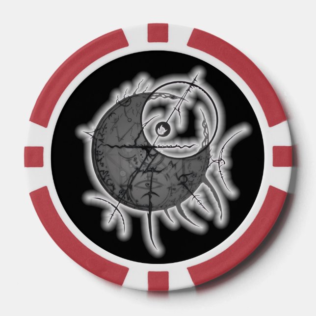 Sceau de l'Eldritch - Jetons de Poker (Recto)