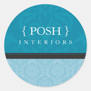 SCEAU DE STICKER :: divinement damassé 3B