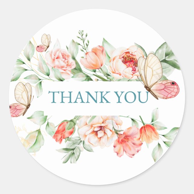 Sceau d'enveloppe botanique, Stickers (Devant)