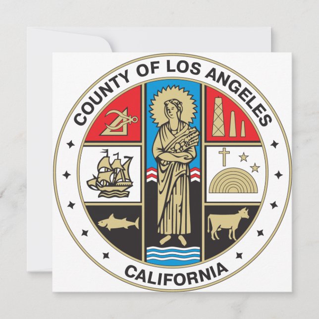 Sceau du comté de Los Angeles (Devant)
