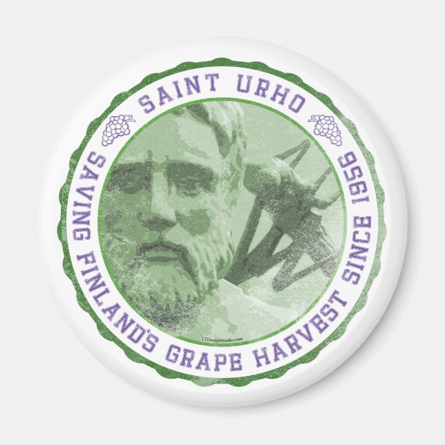 Sceau Saint-Urho - Aimant (Devant)
