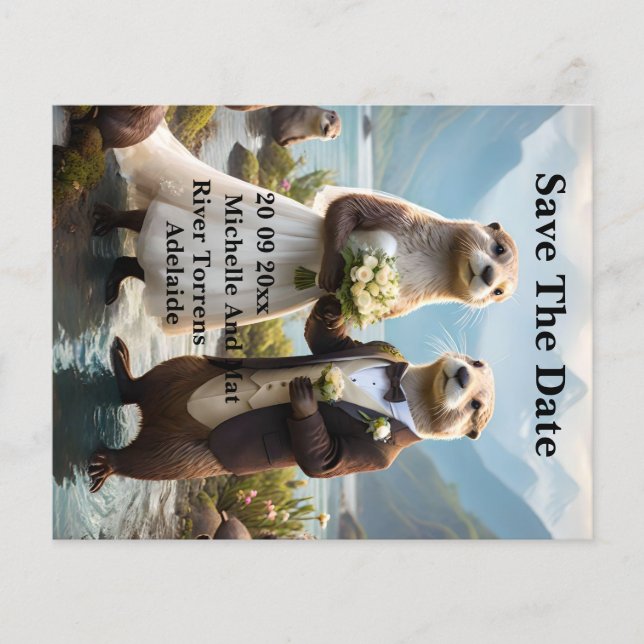 **"Scellé avec un baiser : Otterly in Love"** (Devant)