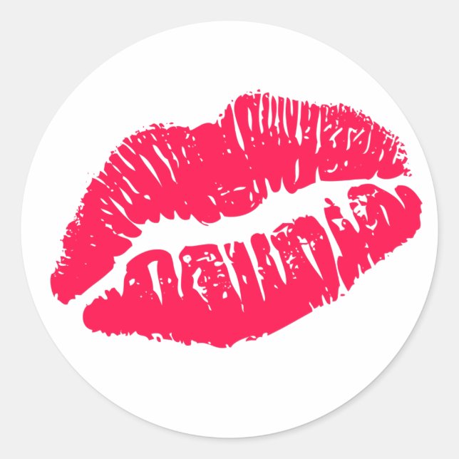 Scellé avec un Stickers Kiss (Devant)