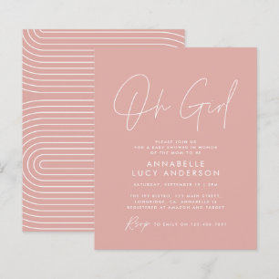 scénario de fête prénatale pour bébé fille budget 