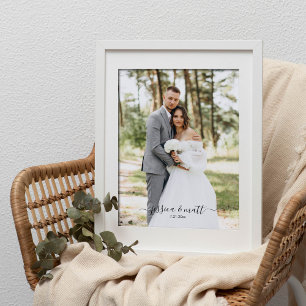 Scénario de photo de mariage Cadeau d'anniversaire