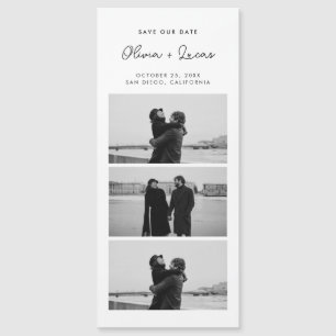 Scénario romantique Bande photo Mariage magnétique