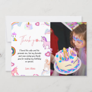 Scénario Whimscal unicorn anniversaire carte de re