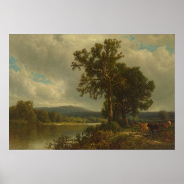 Scène à Napanoch 1883 Poster (Devant)