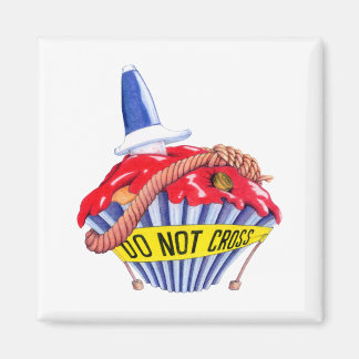 Scène de crime Aimant à gâteau
