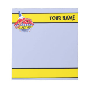 Scène de crime Cupcake Petit Bloc-notes