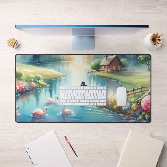 Scène de fantaisie terre arc-en-ciel fantaisiste (Bureau 1)