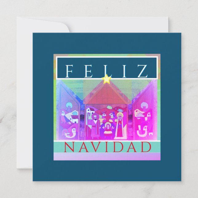 Scène de Feliz Navidad Creche (Devant)