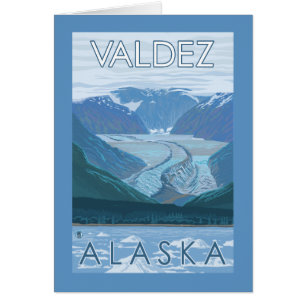 Scène de glacier - Valdez, Alaska