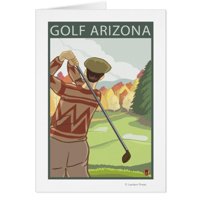 Scène de golf Arizona (Devant)