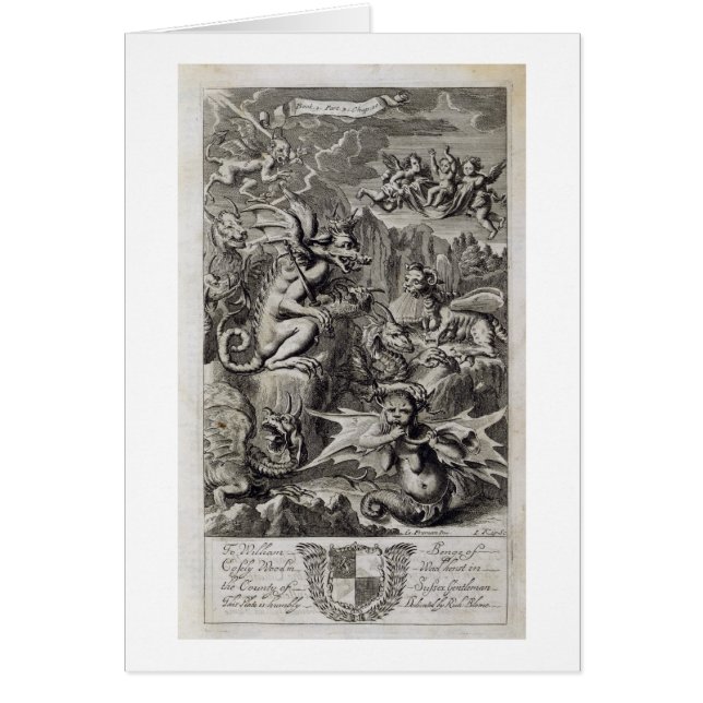 Scène de l'enfer, illustration de partie Cha du (Devant)