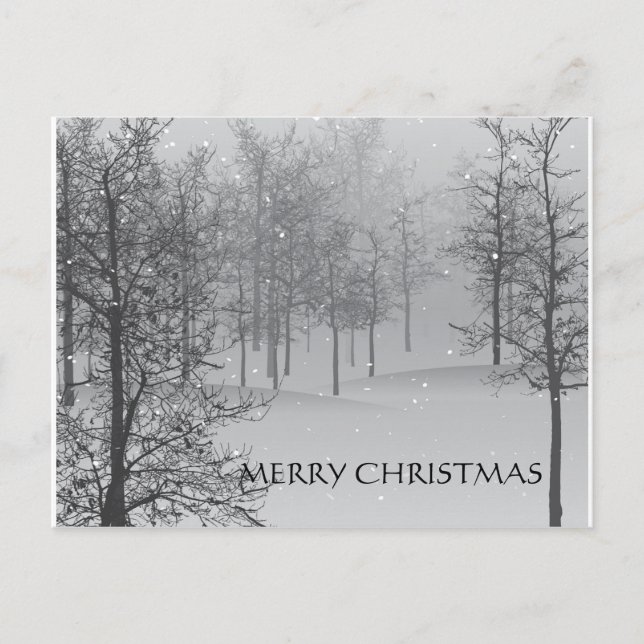 Scène de Milou de cartes postales de Noël (Devant)