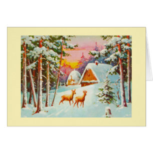 Scène de neige