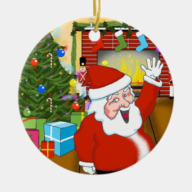 Scène de Noël Ornement de Noël (Devant)