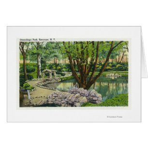 Scène de parc d'Onondaga