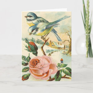 Scène de pays vintage Toutes les occasions Carte d