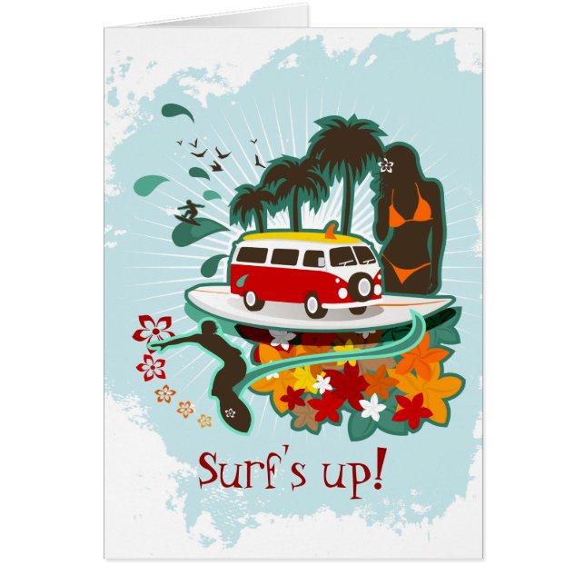 Scène De Plage Tropicale (Devant)