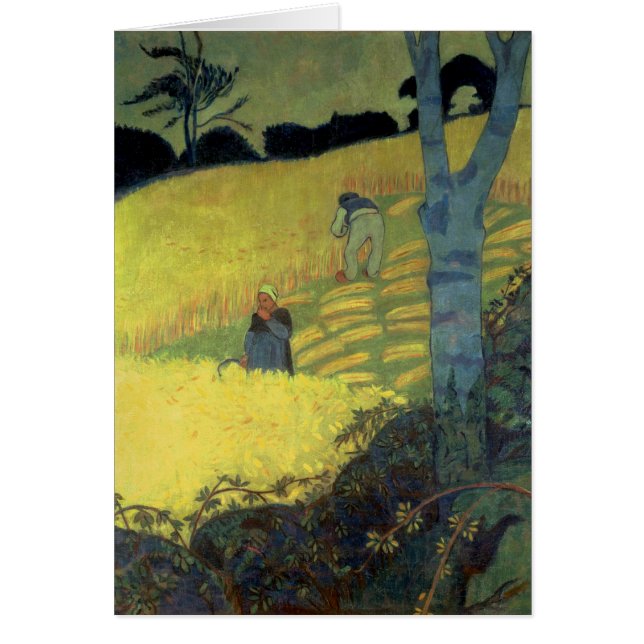 Scène de récolte (Devant)