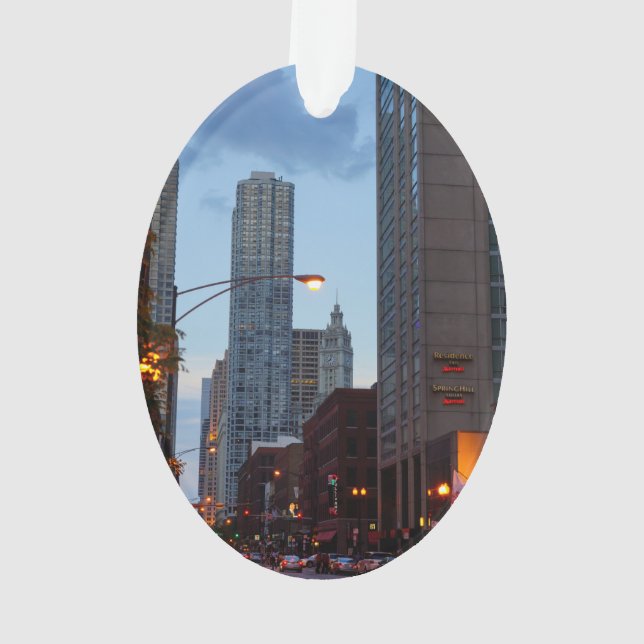 Scène de rue à Chicago (dos)