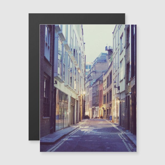 Scène de rue à Soho Londres (Devant / Derrière)