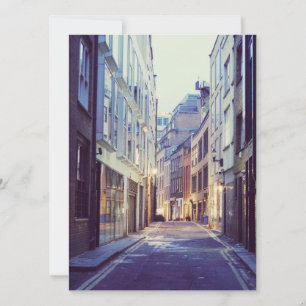 Scène de Soho London Street