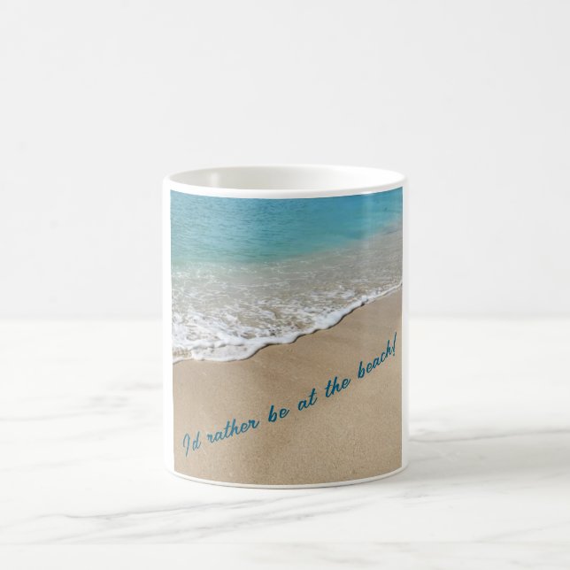 Scène des amoureux de la plage de Key West mug (Centre)