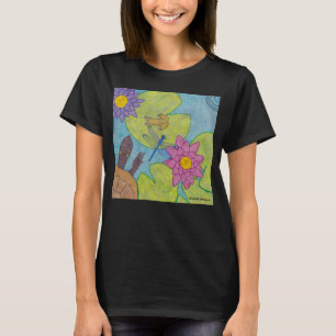Scène d'étang (vif) - T-Shirt basique pour femmes