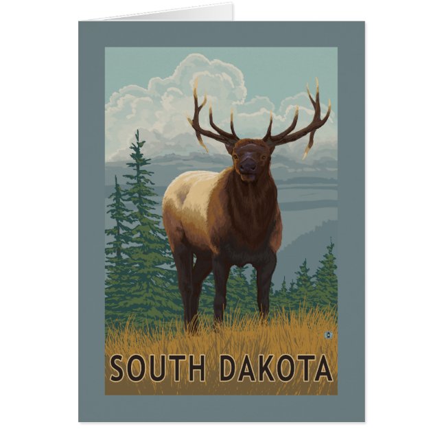 Scène Elk Dakota du Sud (Devant)
