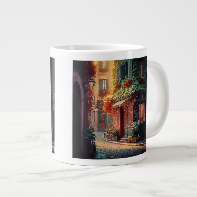 Scène française Jumbo Mug (Devant droit)