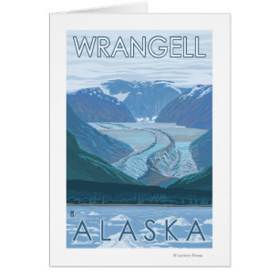Scène glaciaire - Wrangell, Alaska