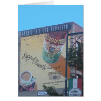 Scène nostalgique de voisinage en "peu d'Italie "