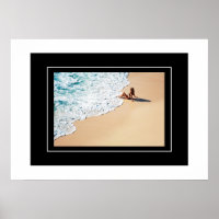 Scène Poster Beach