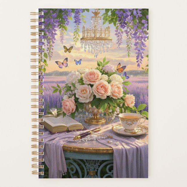 Scène rêvée et douce d'une somptueuse, Florale (Devant)