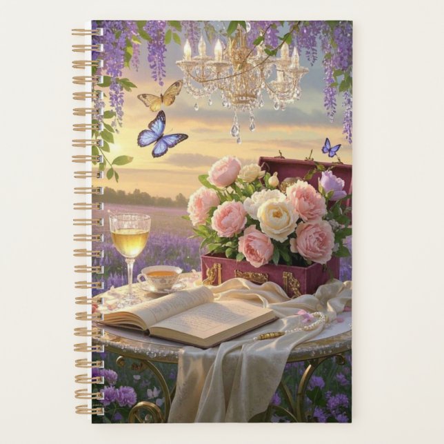 Scène rêvée et douce d'une somptueuse, Florale (Devant)