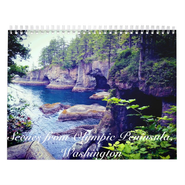 Scènes de la péninsule Olympique, WA calendrier de (Protection)