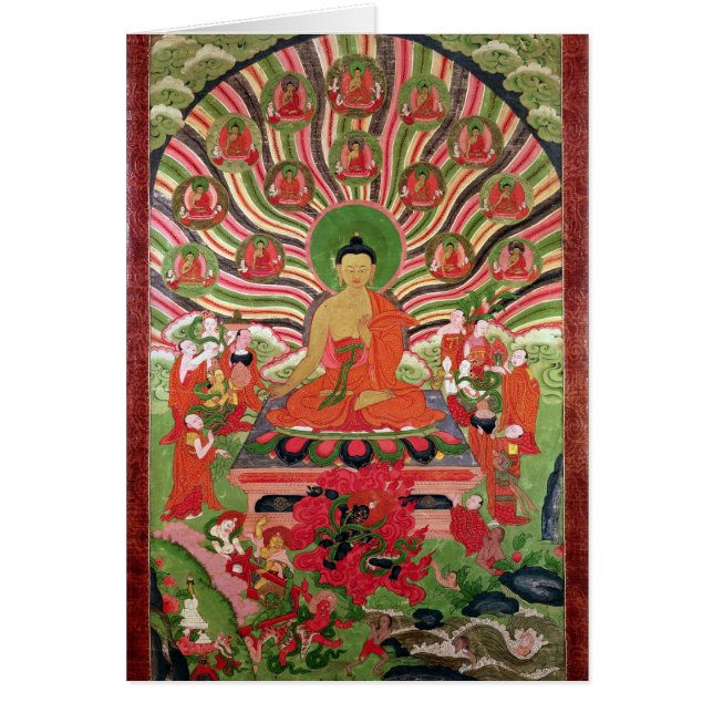 Scènes de la vie de Bouddha (Devant)